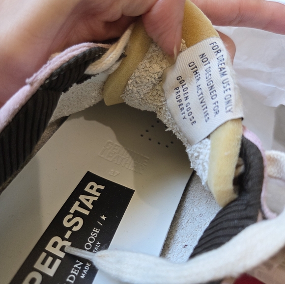 Golden Goose Superstar Pink Sneakers - Picture 8 of 10